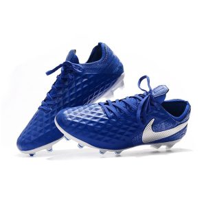 Nike Tiempo Legend Elite FG Bílý Modrý